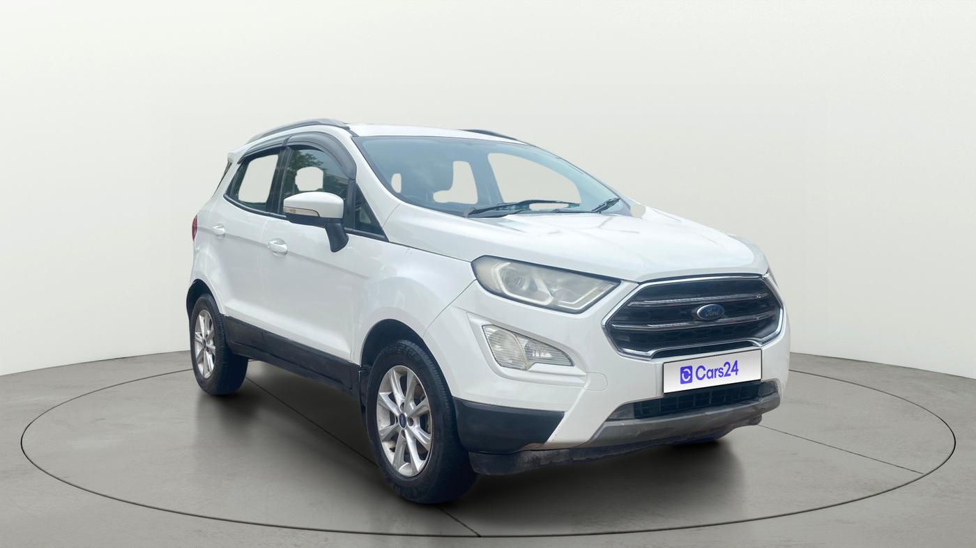 2018 Ford Ecosport TITANIUM + 1.5L DIESEL, Diesel, Manual, 1,19,761 km, Right Front Diagonal