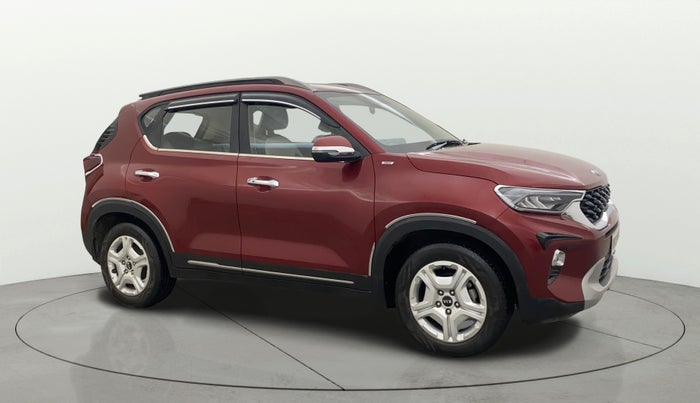 2020 KIA SONET HTX 1.0 IMT, Petrol, Manual, 31,900 km, Right Front Diagonal