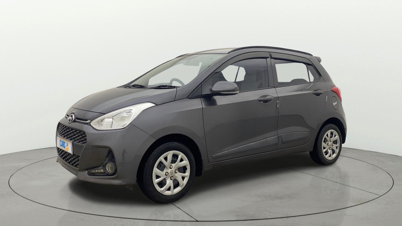 2020 Hyundai Grand i10 SPORTZ 1.2 KAPPA VTVT, Petrol, Manual, 45,776 km, Left Front Diagonal