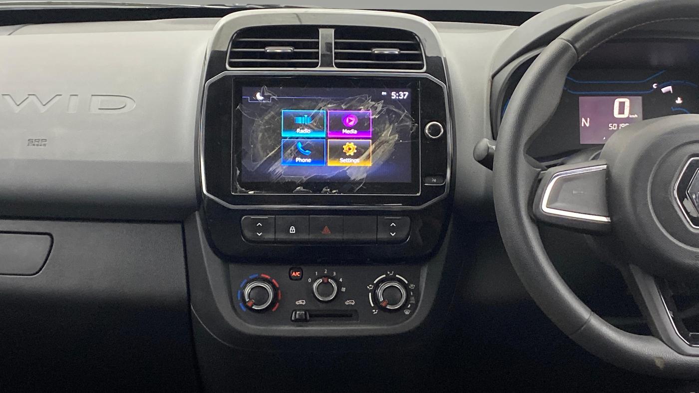 2020 Renault Kwid RXT 1.0 AMT (O), Petrol, Automatic, 50,196 km, Air Conditioner