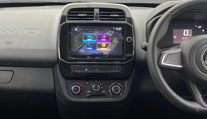 2020 Renault Kwid RXT 1.0 AMT (O), Petrol, Automatic, 50,196 km, Air Conditioner