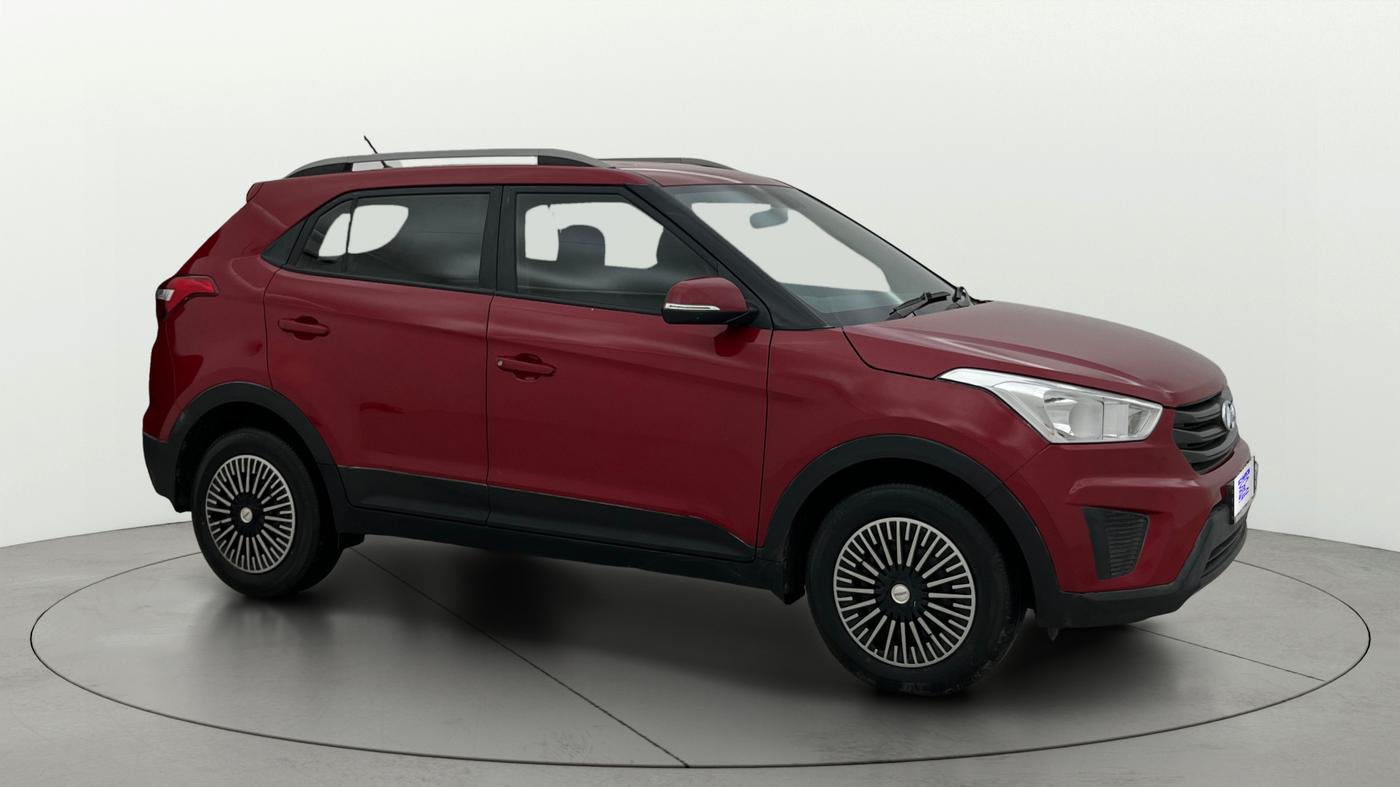 2017 Hyundai Creta E PLUS 1.6 PETROL, Petrol, Manual, 97,204 km, Right Front Diagonal