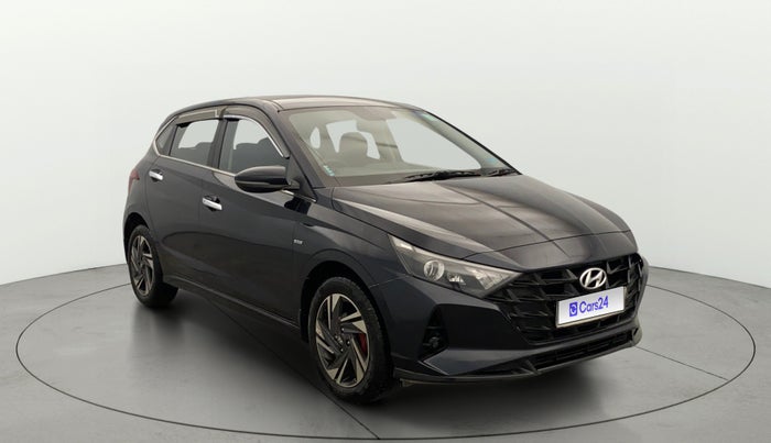2023 Hyundai NEW I20 ASTA (O) 1.2 IVT, Petrol, Automatic, 55,448 km, Right Front Diagonal