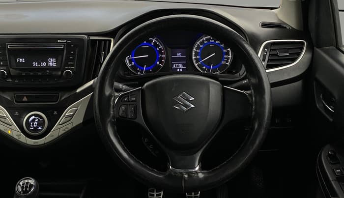 2017 Maruti Baleno DELTA PETROL 1.2, Petrol, Manual, 67,774 km, Steering Wheel Close Up