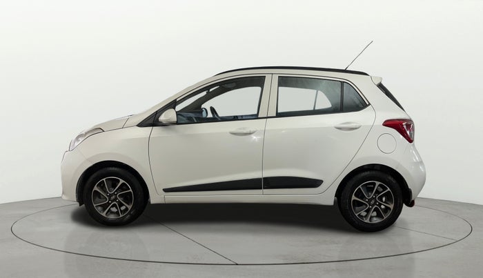 2017 Hyundai Grand i10 SPORTZ (O) AT 1.2 KAPPA VTVT, Petrol, Automatic, 38,356 km, Left Side