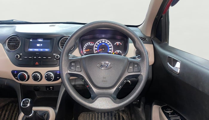 2018 Hyundai Grand i10 SPORTZ 1.2 KAPPA VTVT, Petrol, Manual, 54,885 km, Steering Wheel Close Up