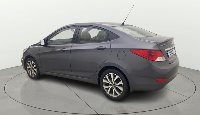 2014 Hyundai Verna FLUIDIC 1.6 CRDI SX, Diesel, Manual, 97,400 km, Left Back Diagonal