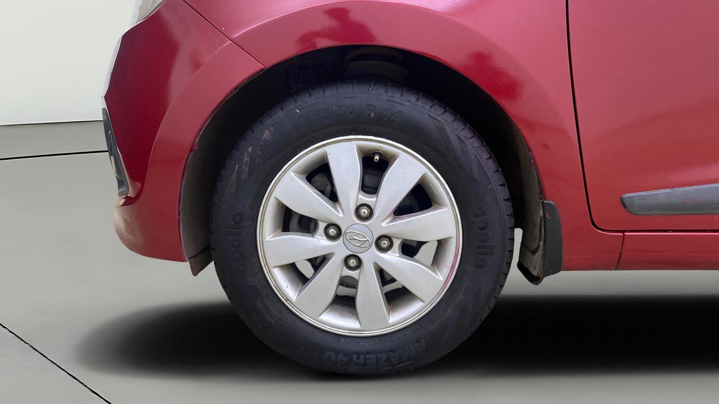 2014 Hyundai Xcent S (O) 1.2, Petrol, Manual, 51,492 km, Left Front Wheel