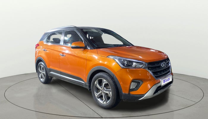 2019 Hyundai Creta SX AT 1.6 PETROL, Petrol, Automatic, 79,582 km, Right Front Diagonal