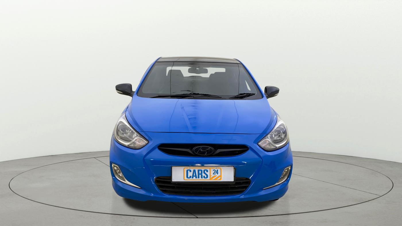 2014 Hyundai Verna FLUIDIC 1.6 VTVT SX, CNG, Manual, 60,800 km, Front