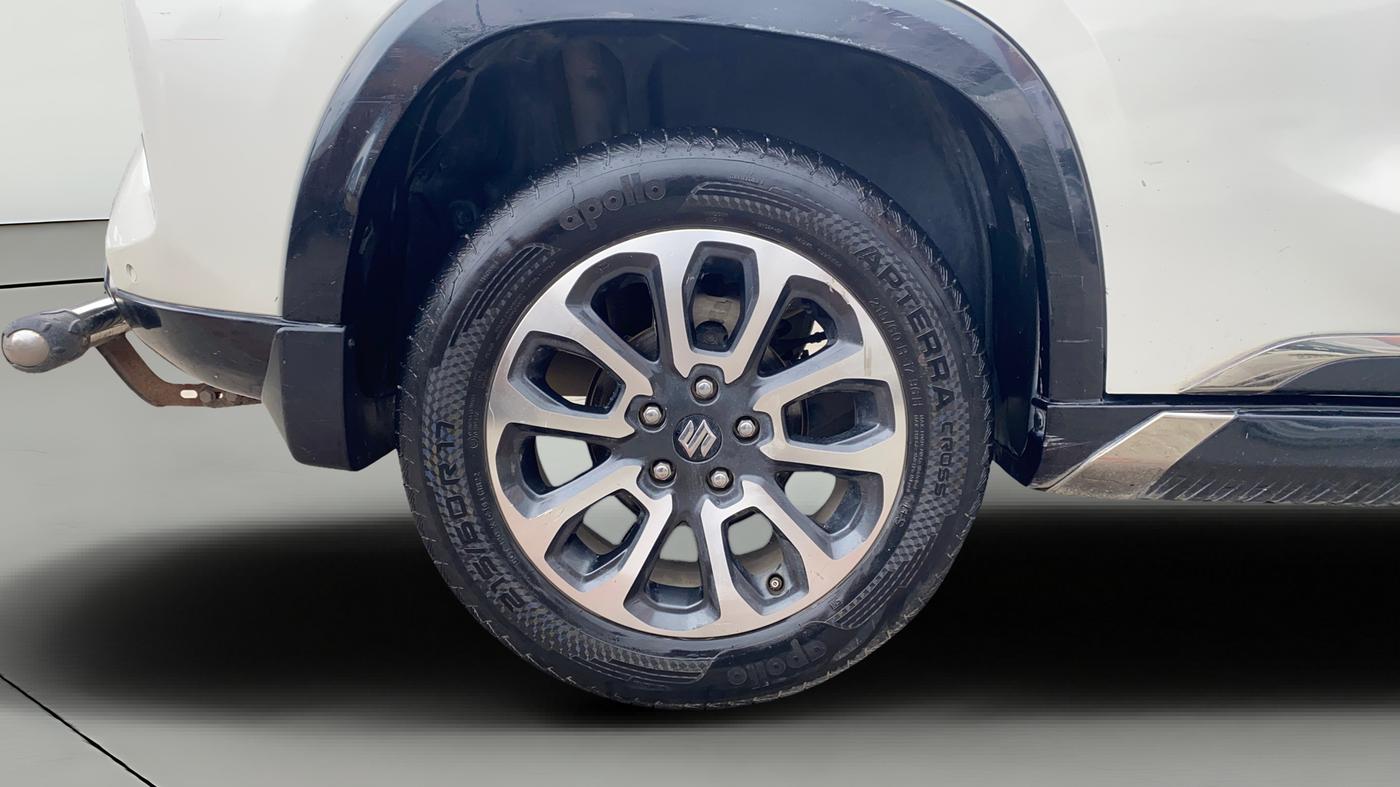2022 Maruti Grand Vitara ALPHA PLUS HYBRID ECVT, Hybrid, Automatic, 57,172 km, Right Rear Wheel