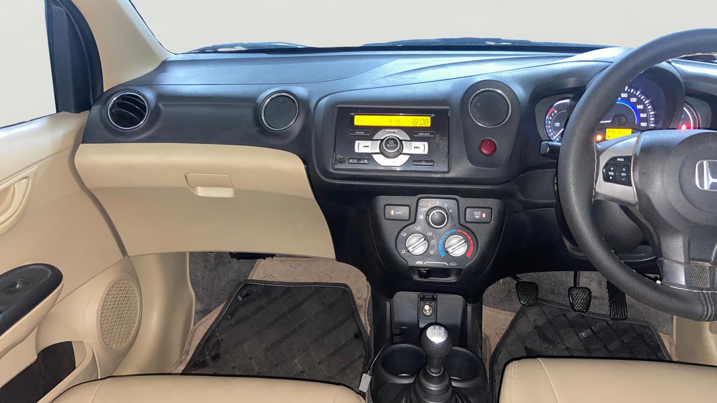 2015 Honda Brio S MT, Petrol, Manual, 45,133 km, Air Conditioner