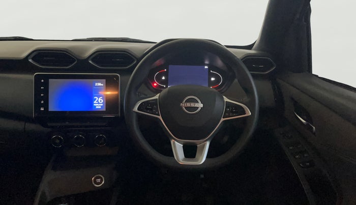 2025 Nissan MAGNITE N-Connecta B4D 1.0 Petrol AMT, Petrol, Automatic, 9,435 km, Steering Wheel Close Up