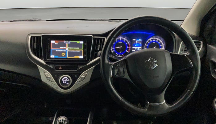 2015 Maruti Baleno ALPHA PETROL 1.2, Petrol, Manual, 65,468 km, Steering Wheel Close Up