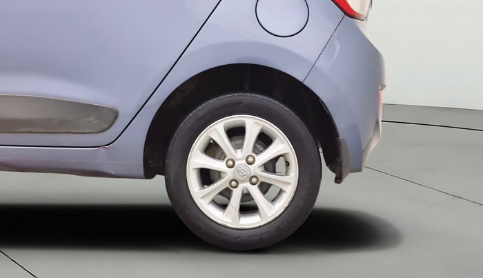 2017 Hyundai Grand i10 ASTA AT 1.2 KAPPA VTVT, Petrol, Automatic, 37,468 km, Left Rear Wheel