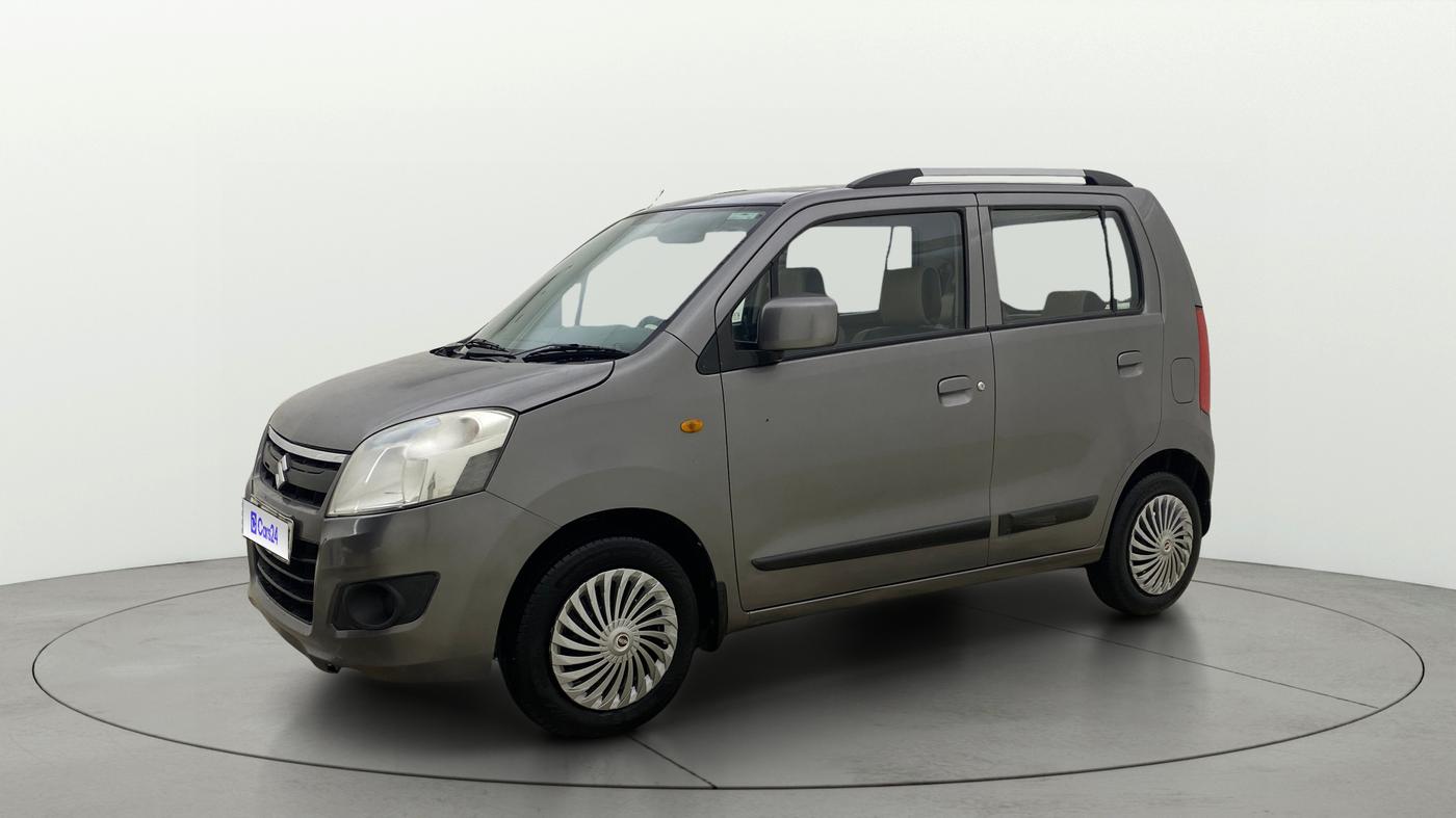 2014 Maruti Wagon R 1.0 VXI, Petrol, Manual, 68,936 km, Left Front Diagonal