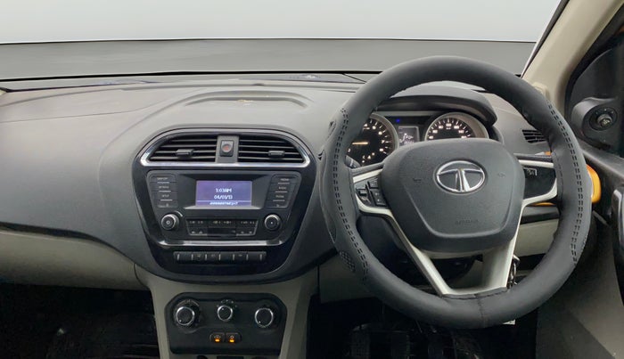 2016 Tata Tiago XZ PETROL, Petrol, Manual, 35,560 km, Steering Wheel Close Up