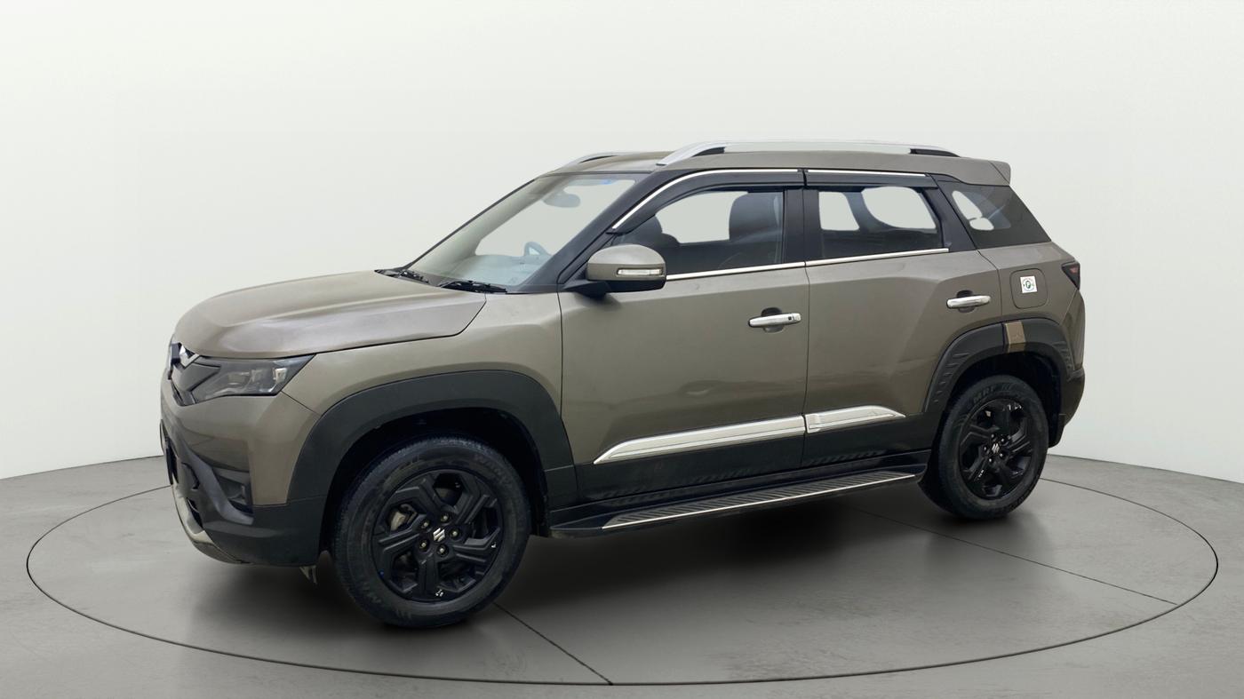 2022 Maruti BREZZA ZXI AT SMART HYBRID, Petrol, Automatic, 68,377 km, Left Front Diagonal