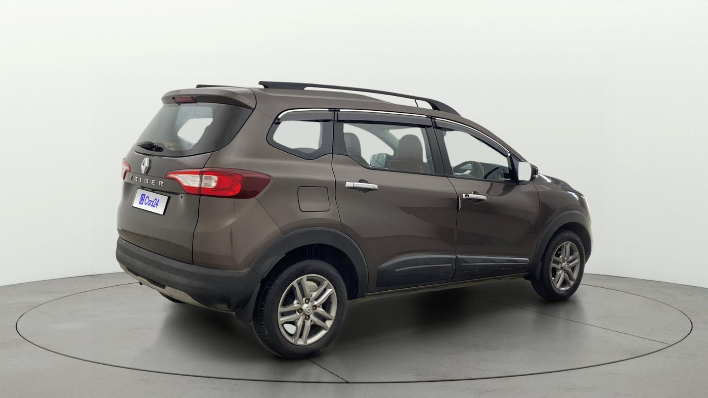 2023 Renault TRIBER RXZ AMT, Petrol, Automatic, 43,532 km, Right Back Diagonal