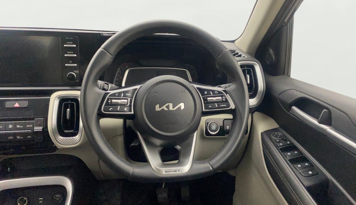 2022 KIA SONET HTX ANNIVERSARY EDITION 1.0 IMT, Petrol, Manual, 21,481 km, Steering Wheel Close Up