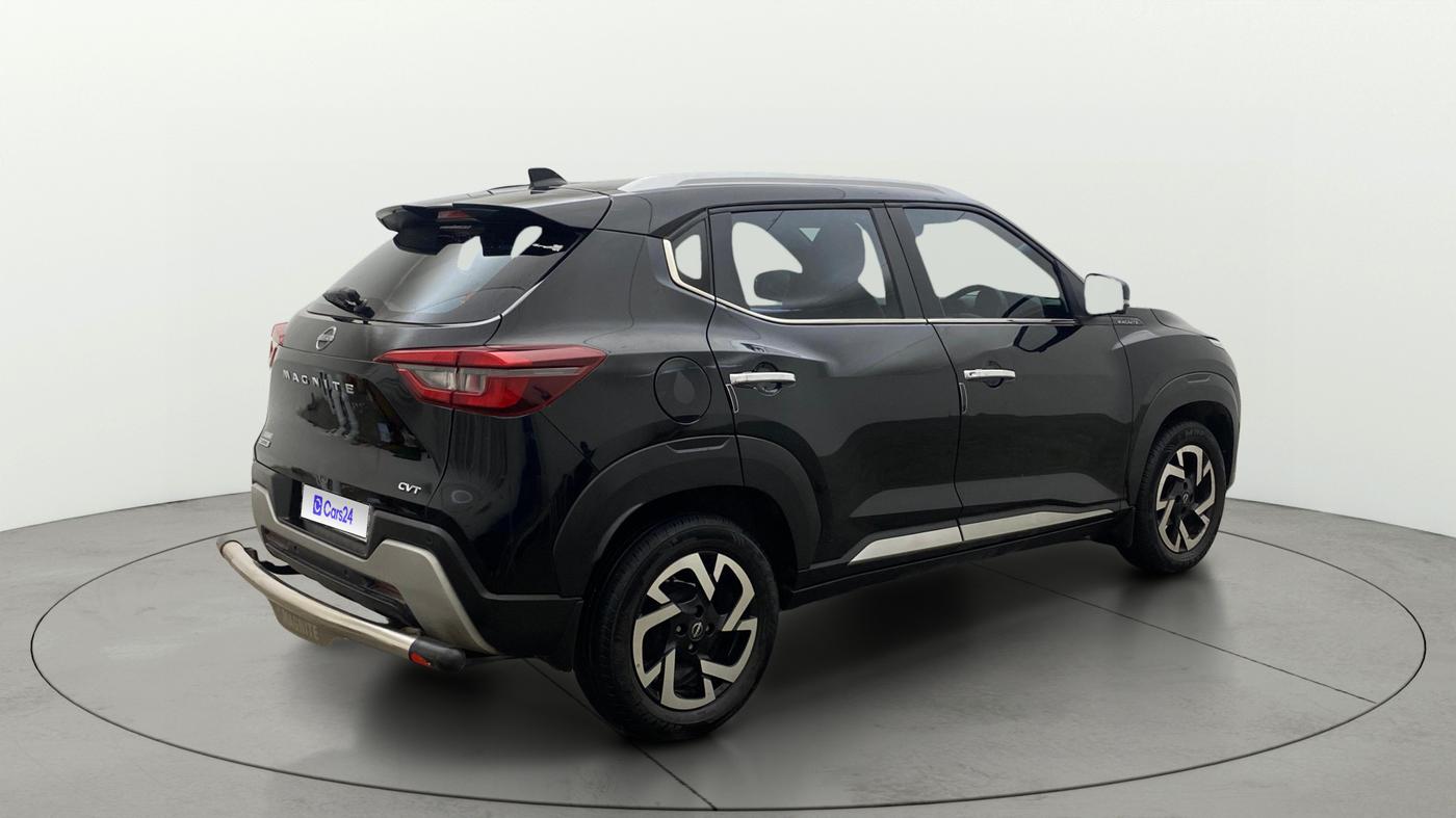 2023 Nissan MAGNITE XV PREMIUM TURBO CVT, Petrol, Automatic, 25,783 km, Right Back Diagonal