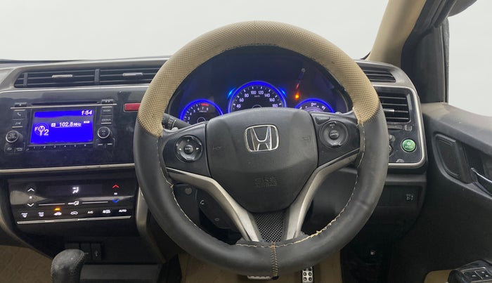 2014 Honda City 1.5L I-VTEC VX CVT, Petrol, Automatic, 1,27,988 km, Steering Wheel Close Up
