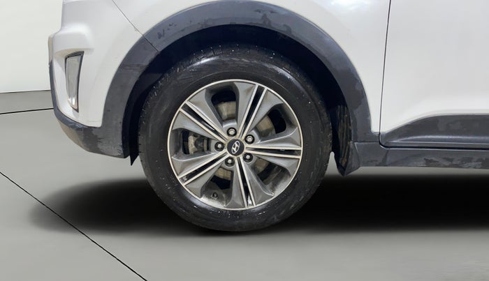 2018 Hyundai Creta SX (O) 1.6 DIESEL, Diesel, Manual, 1,26,427 km, Left Front Wheel