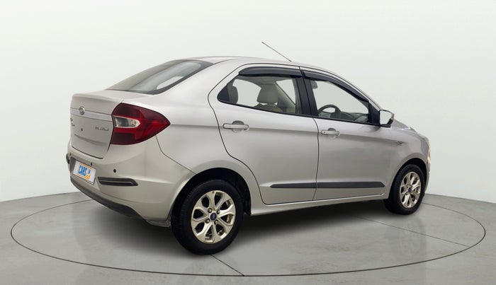 2016 Ford Figo Aspire TITANIUM 1.2 PETROL, Petrol, Manual, 80,896 km, Right Back Diagonal