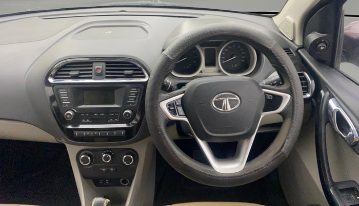 2017 Tata Tiago XZA PETROL, Petrol, Automatic, 69,993 km, Steering Wheel Close Up