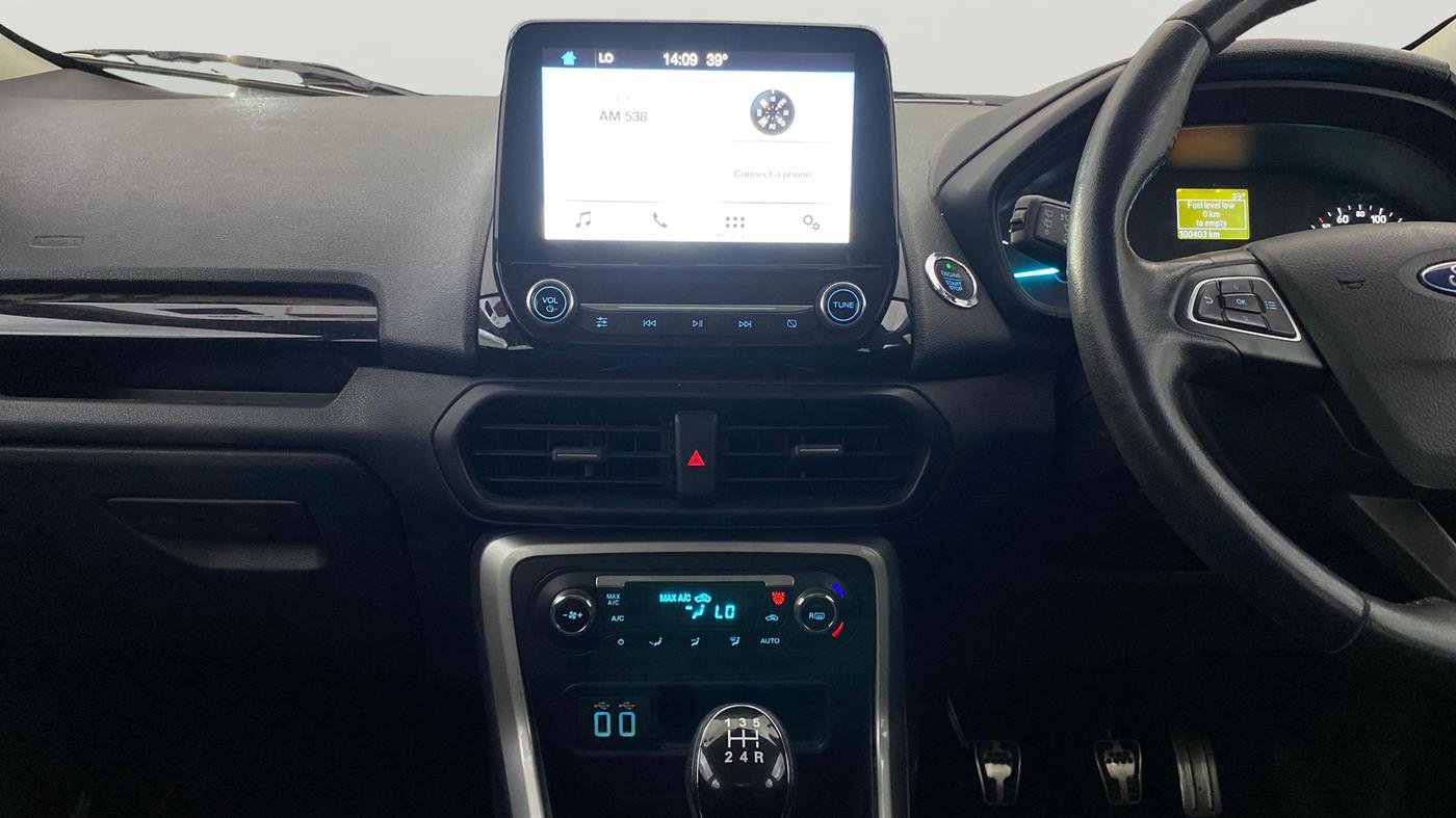 2017 Ford Ecosport TITANIUM 1.5L DIESEL, Diesel, Manual, 1,00,638 km, Air Conditioner