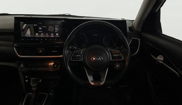 2019 KIA SELTOS GTX AT 1.4 PETROL DUAL TONE, Petrol, Automatic, 99,072 km, Steering Wheel Close Up