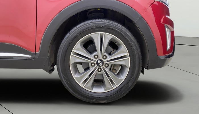 2017 Hyundai Creta SX PLUS AT 1.6 PETROL, Petrol, Automatic, 76,361 km, Right Front Wheel