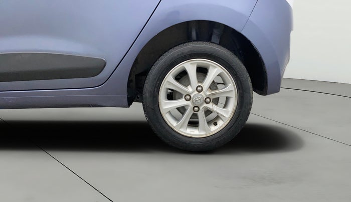 2014 Hyundai Grand i10 ASTA AT 1.2 KAPPA VTVT, Petrol, Automatic, 73,674 km, Left Rear Wheel