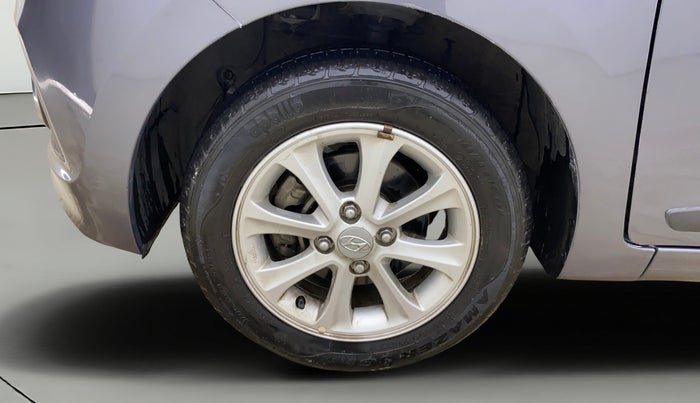2014 Hyundai Grand i10 ASTA 1.2 KAPPA VTVT, Petrol, Manual, 19,436 km, Left Front Wheel