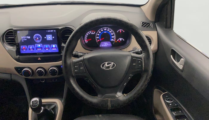 2014 Hyundai Grand i10 ASTA 1.2 KAPPA VTVT, Petrol, Manual, 84,362 km, Steering Wheel Close Up