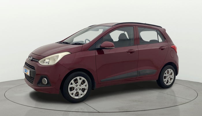 2015 Hyundai Grand i10 SPORTZ 1.2 KAPPA VTVT, Petrol, Manual, 70,865 km, Left Front Diagonal