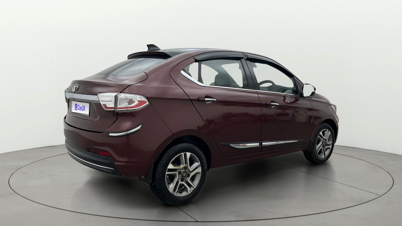 2022 Tata TIGOR XZA PLUS PETROL, Petrol, Automatic, 45,837 km, Right Back Diagonal