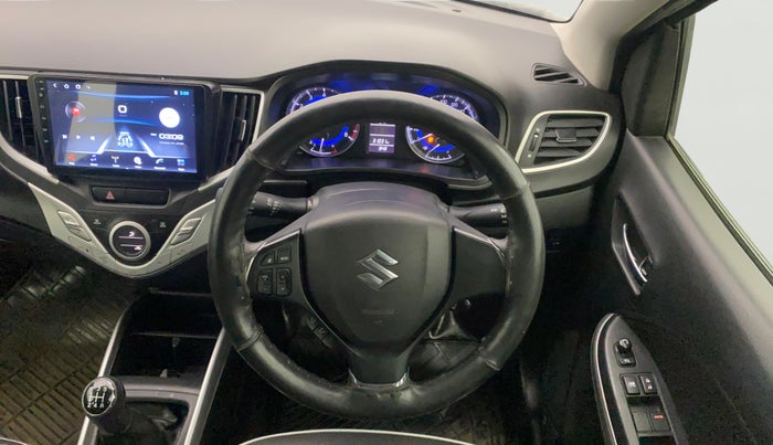 2017 Maruti Baleno DELTA PETROL 1.2, Petrol, Manual, 31,012 km, Steering Wheel Close Up