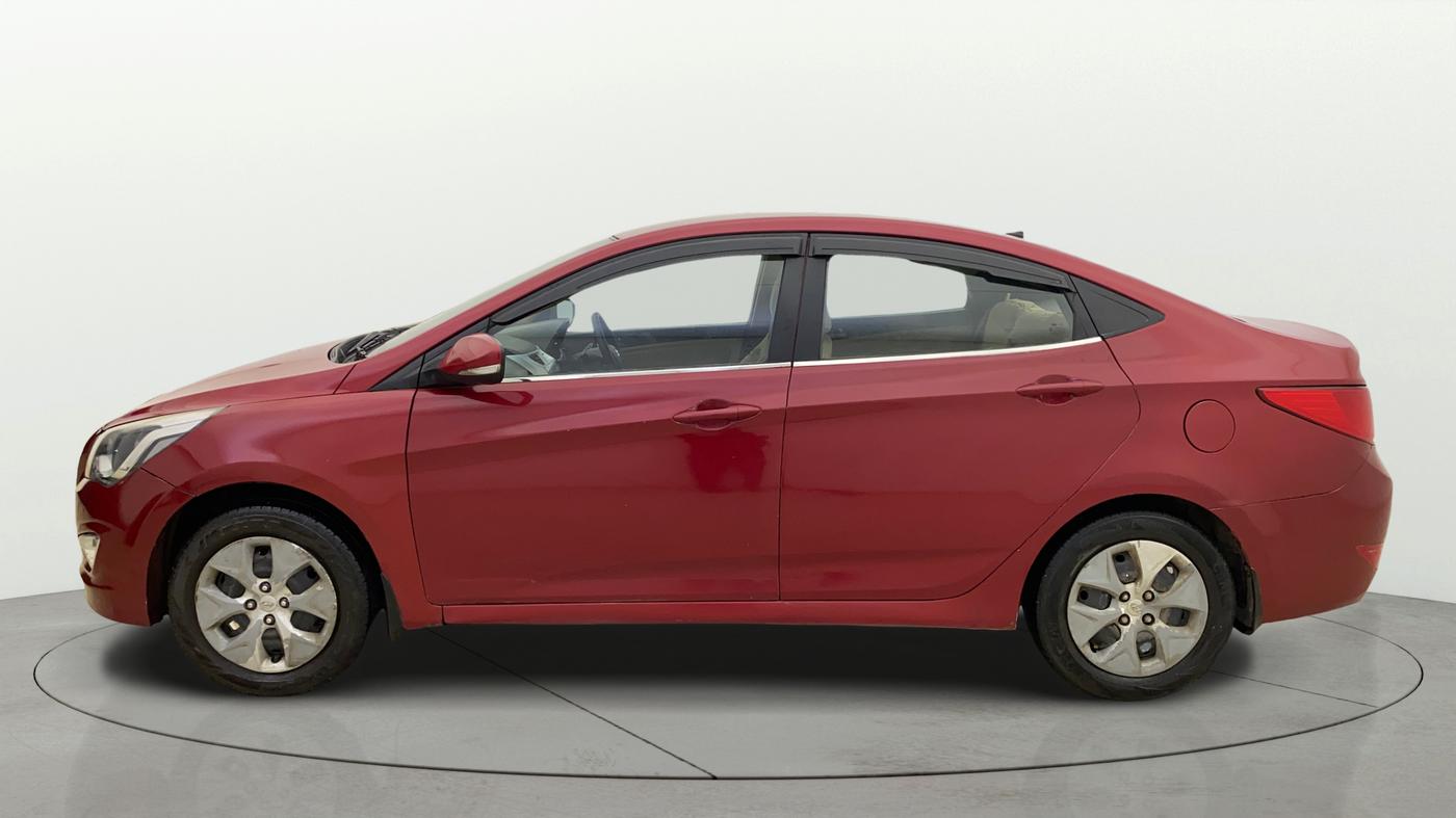 2017 Hyundai Verna FLUIDIC 4S 1.4 VTVT, CNG, Manual, 1,23,456 km, Left Side