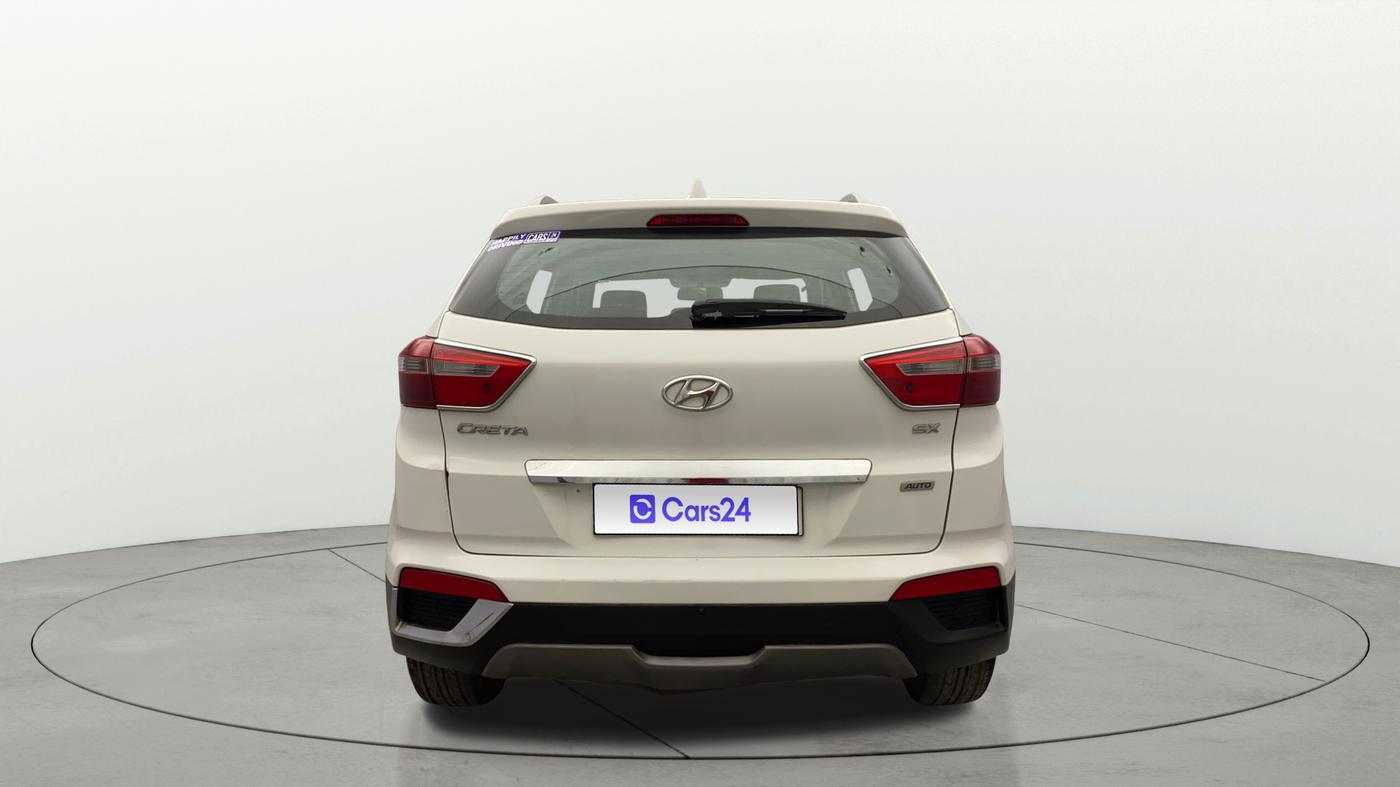 2017 Hyundai Creta SX PLUS AT 1.6 PETROL, Petrol, Automatic, 57,254 km, Back/Rear