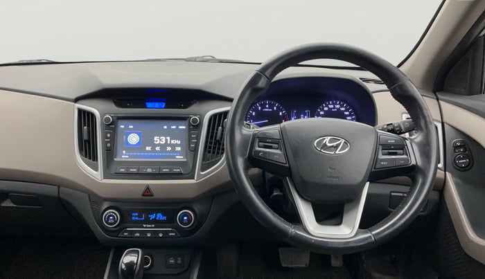 2017 Hyundai Creta SX PLUS AT 1.6 PETROL, Petrol, Automatic, 79,046 km, Steering Wheel Close Up