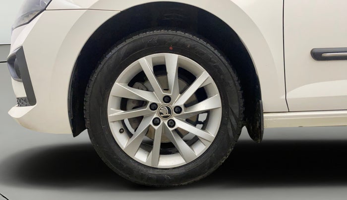 2022 Skoda SLAVIA AMBITION 1.0L TSI MT, Petrol, Manual, 65,322 km, Left Front Wheel