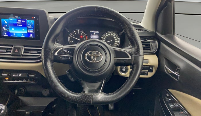 2024 Toyota Glanza G, Petrol, Manual, 42,848 km, Steering Wheel Close Up
