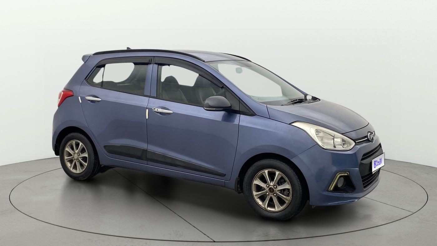 2016 Hyundai Grand i10 ASTA 1.2 KAPPA VTVT, Petrol, Manual, 57,755 km, Right Front Diagonal