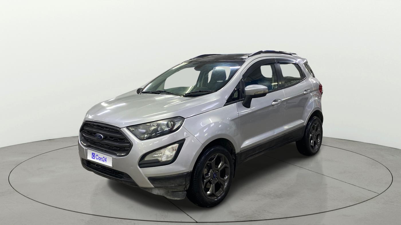 2019 Ford Ecosport TITANIUM 1.5L SPORTS(SUNROOF) DIESEL, Diesel, Manual, 80,652 km, Left Front Diagonal