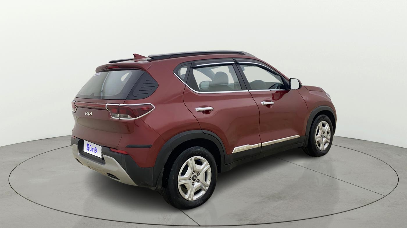 2023 KIA SONET HTK PLUS 1.5, Diesel, Manual, 1,11,607 km, Right Back Diagonal
