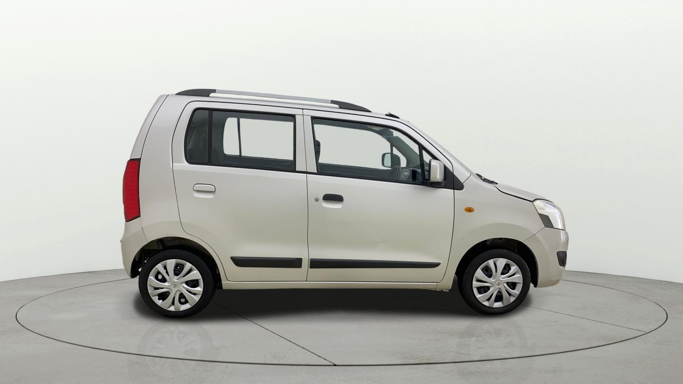 2015 Maruti Wagon R 1.0 VXI, CNG, Manual, 79,145 km, Right Side View