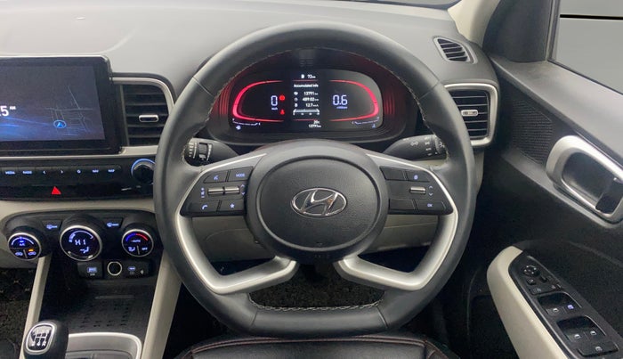 2022 Hyundai VENUE SX 1.2 PETROL, Petrol, Manual, 13,791 km, Steering Wheel Close Up