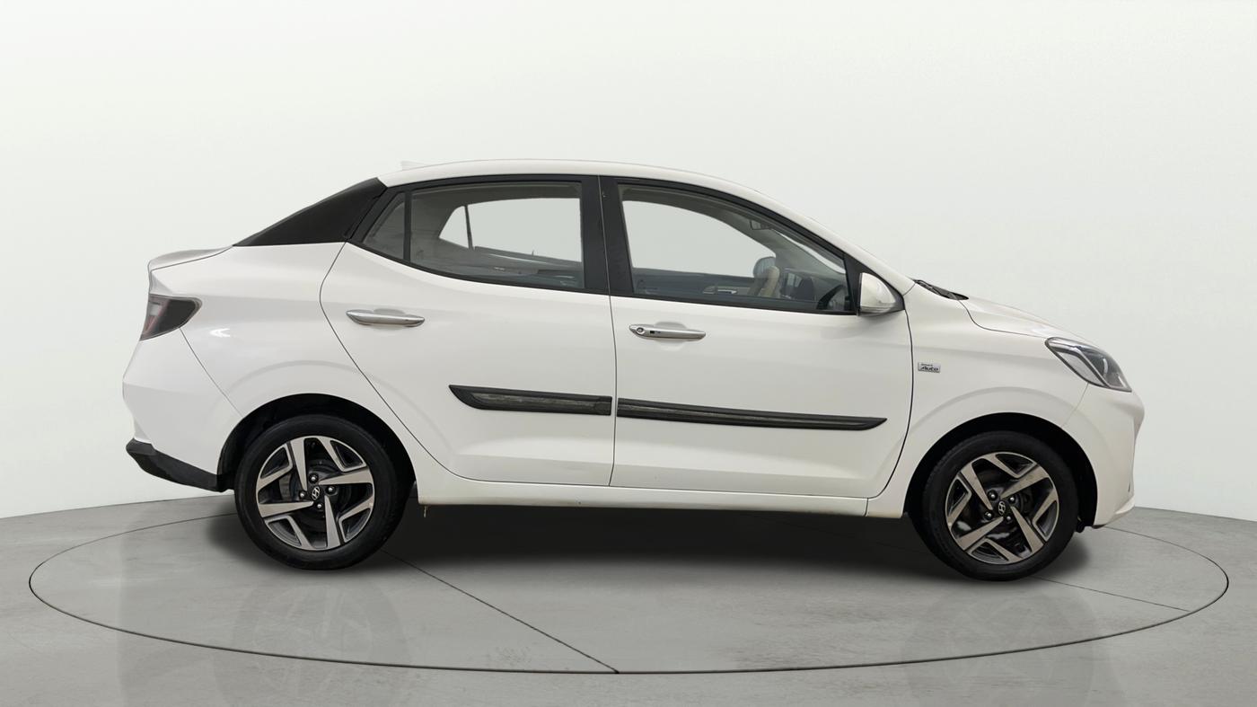 2021 Hyundai AURA SX PLUS 1.2 AMT, Petrol, Automatic, 20,528 km, Right Side View