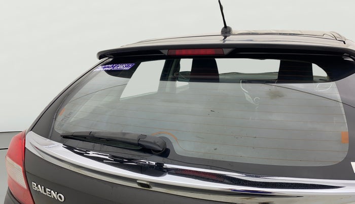 2018 Maruti Baleno ZETA CVT PETROL 1.2, Petrol, Automatic, 45,398 km, Rear Wiper